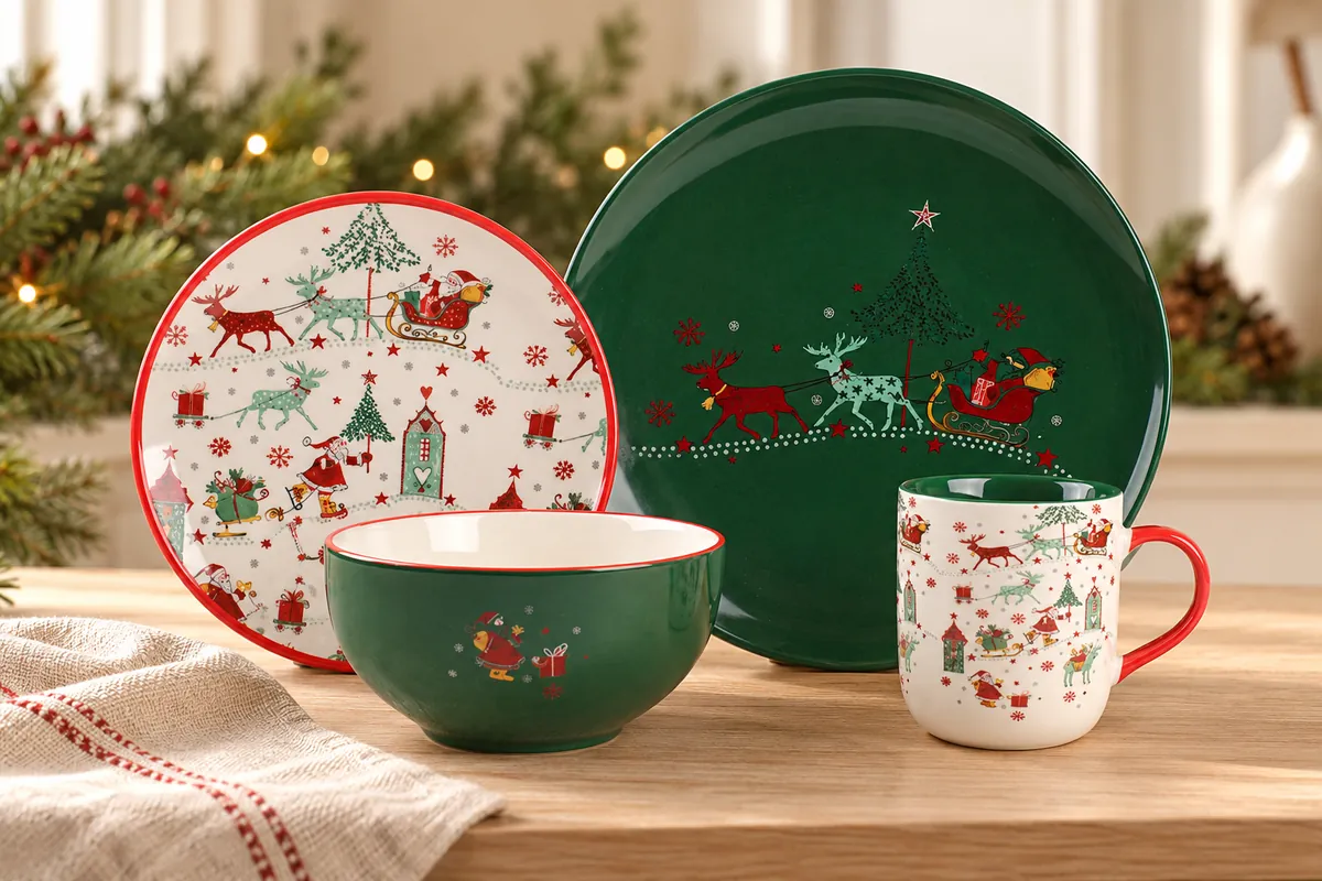 Christmas range — AI styled scene