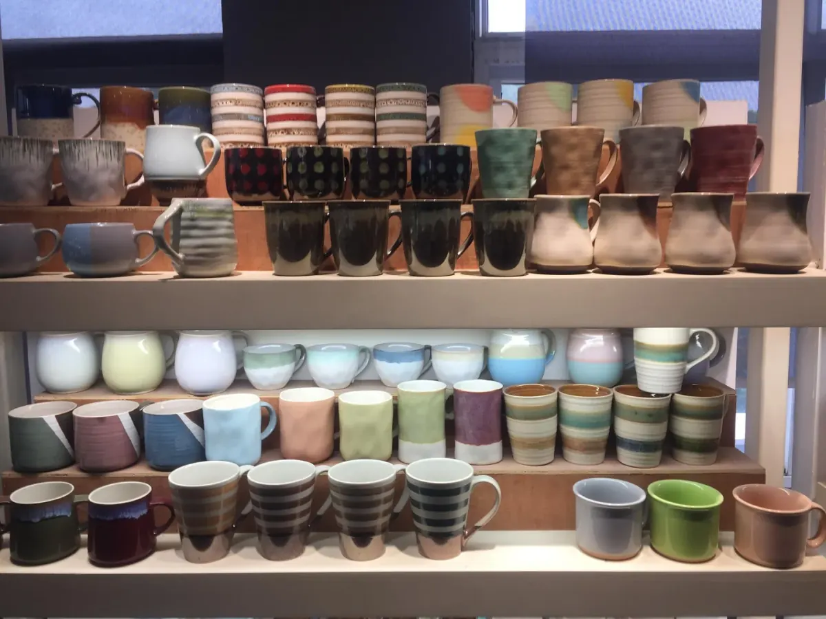 Coordinated mug display
